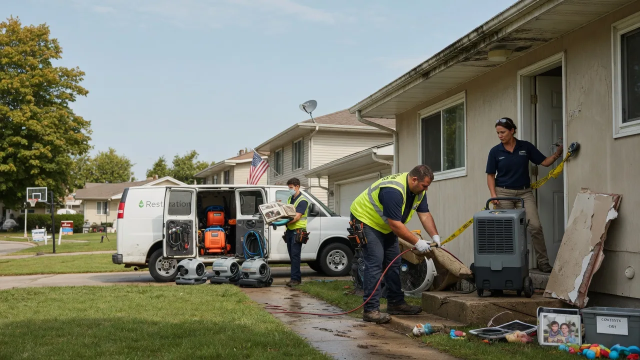 Water Damage Restoration in Bowler, WI near me
